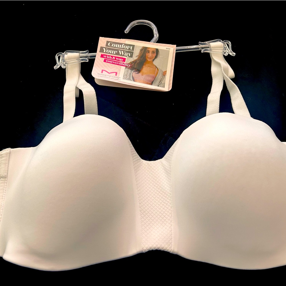 Maidenform adjustable strapless/strap bra. Size XL. New with tags.
